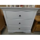 5110 Florence White 3 Drawer Chest (30)