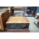 4 vintage radios (af)