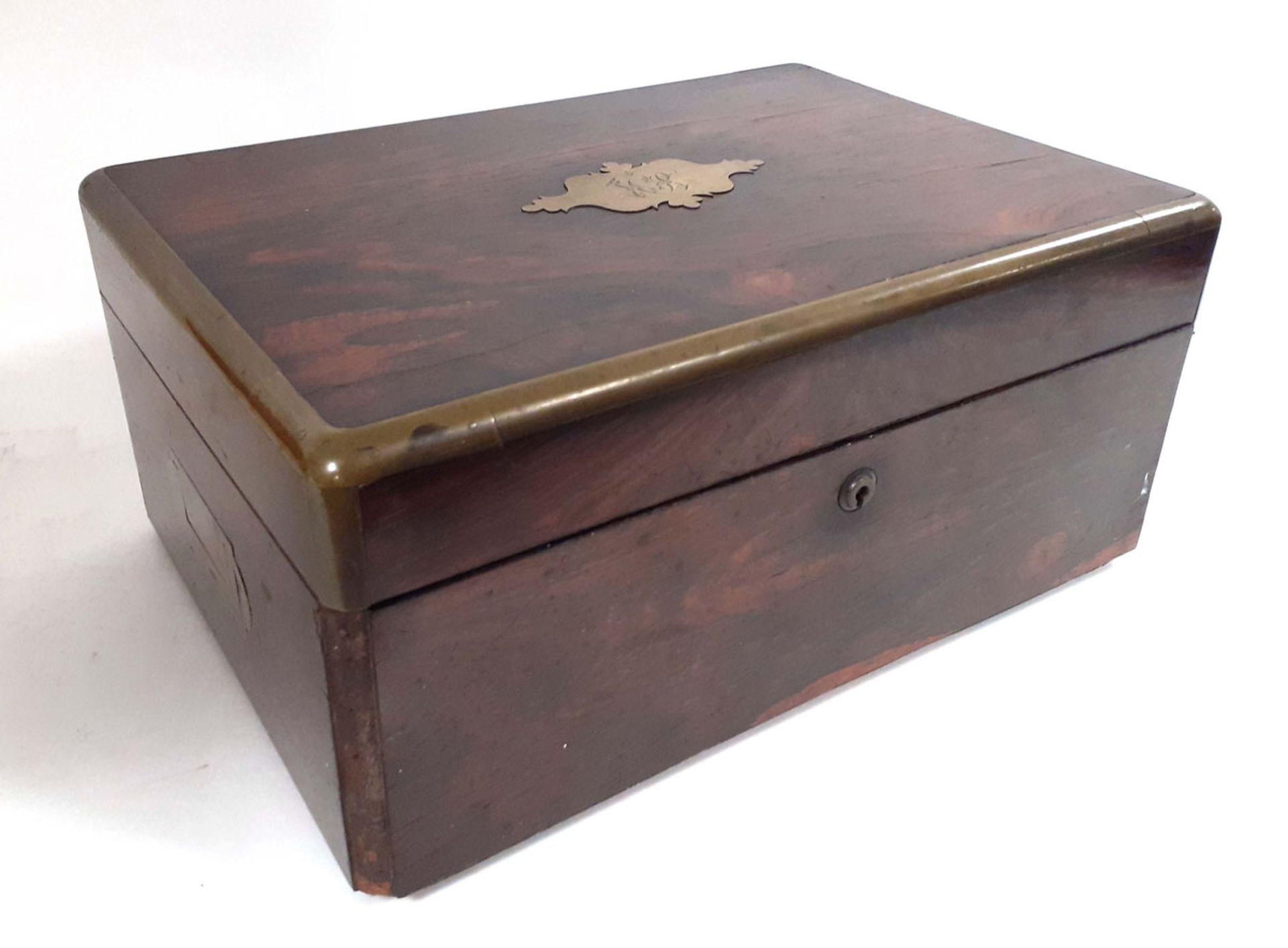 Victorian travelling writing box (AF)