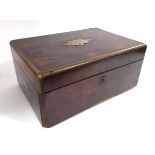 Victorian travelling writing box (AF)