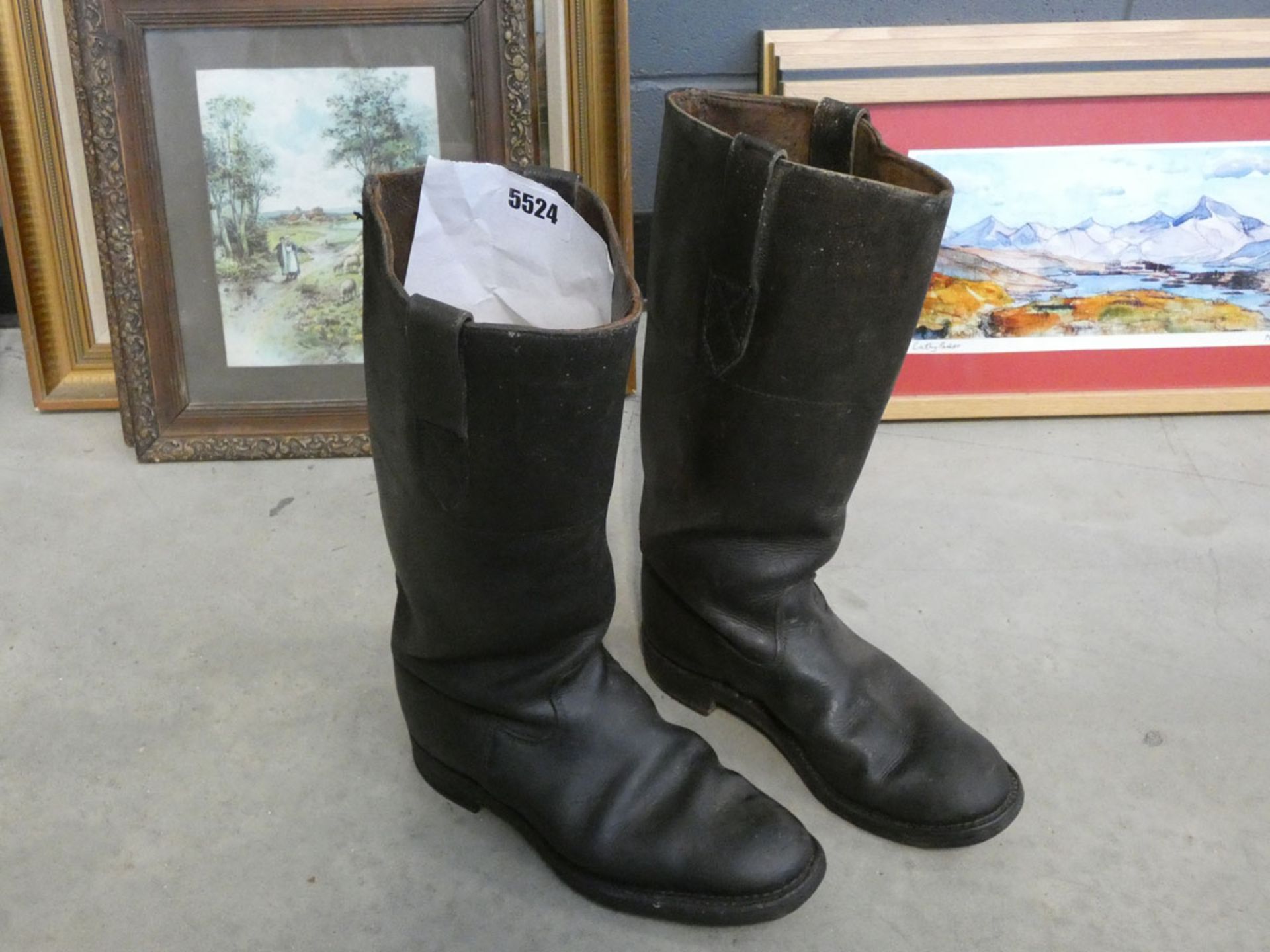 A pair of German infantry boots