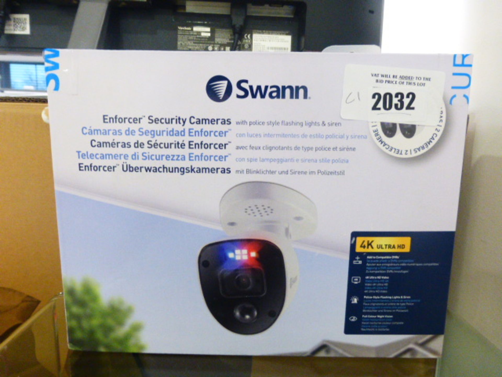 Swann Enforcer camera twin pack, sealed