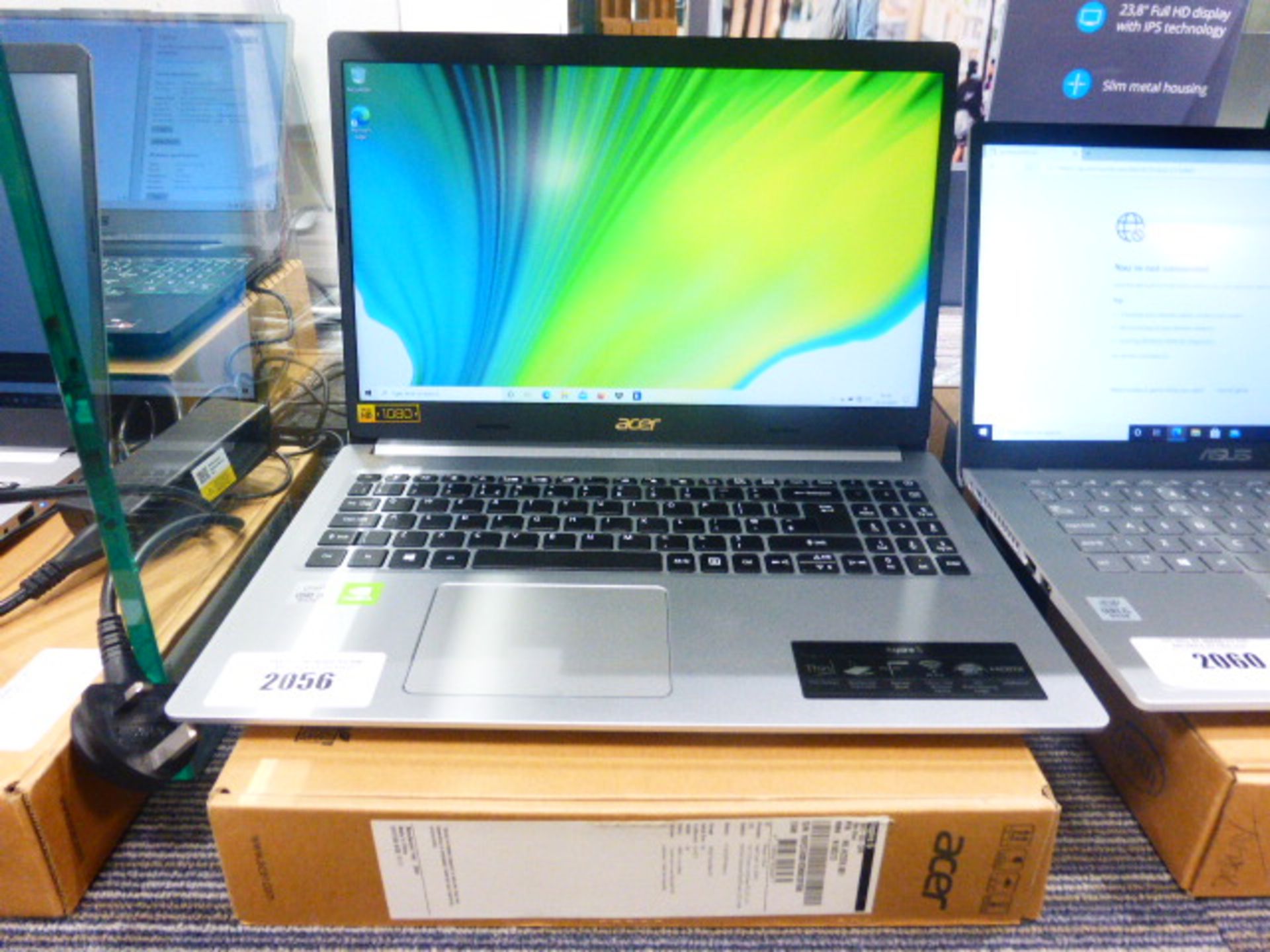 Acer Aspire 5 laptop. core i3 10th generation processor, 4GB RAM, 256GB storage, Windows 10