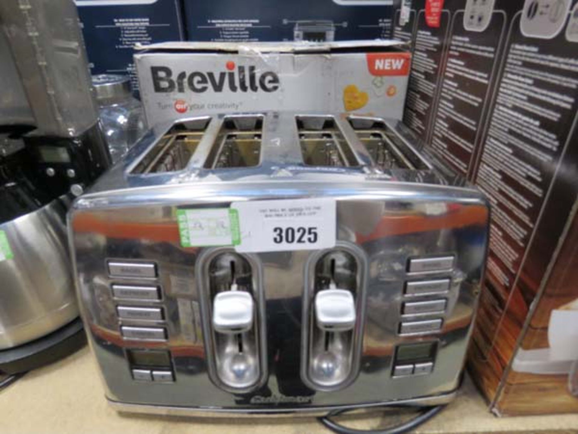 Breville sandwich maker plus 4 slice toaster