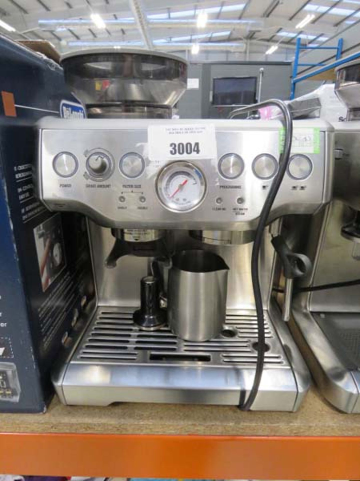 (TN47) Unboxed Sage Barista Express coffee machine