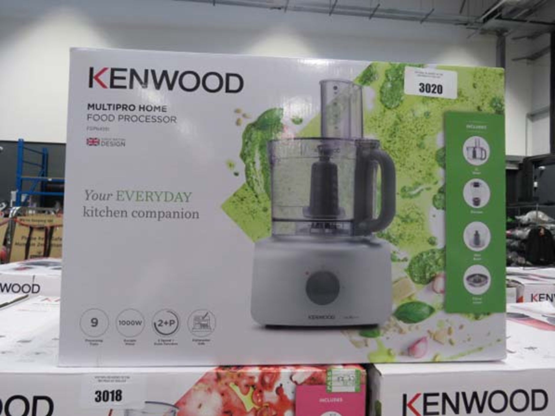 Boxed Kenwood MultiPro compact plus food processor
