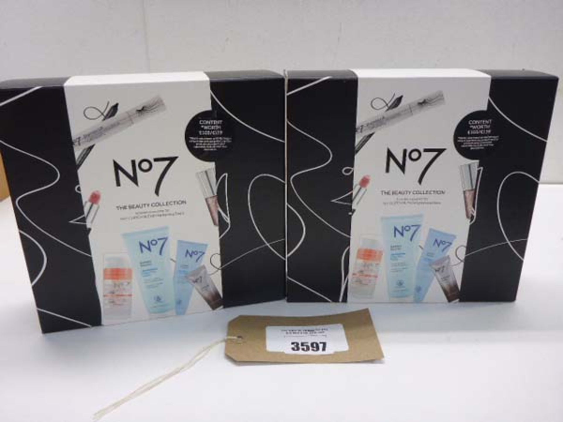 2 x No. 7 The Beauty Collection skin care gift box sets