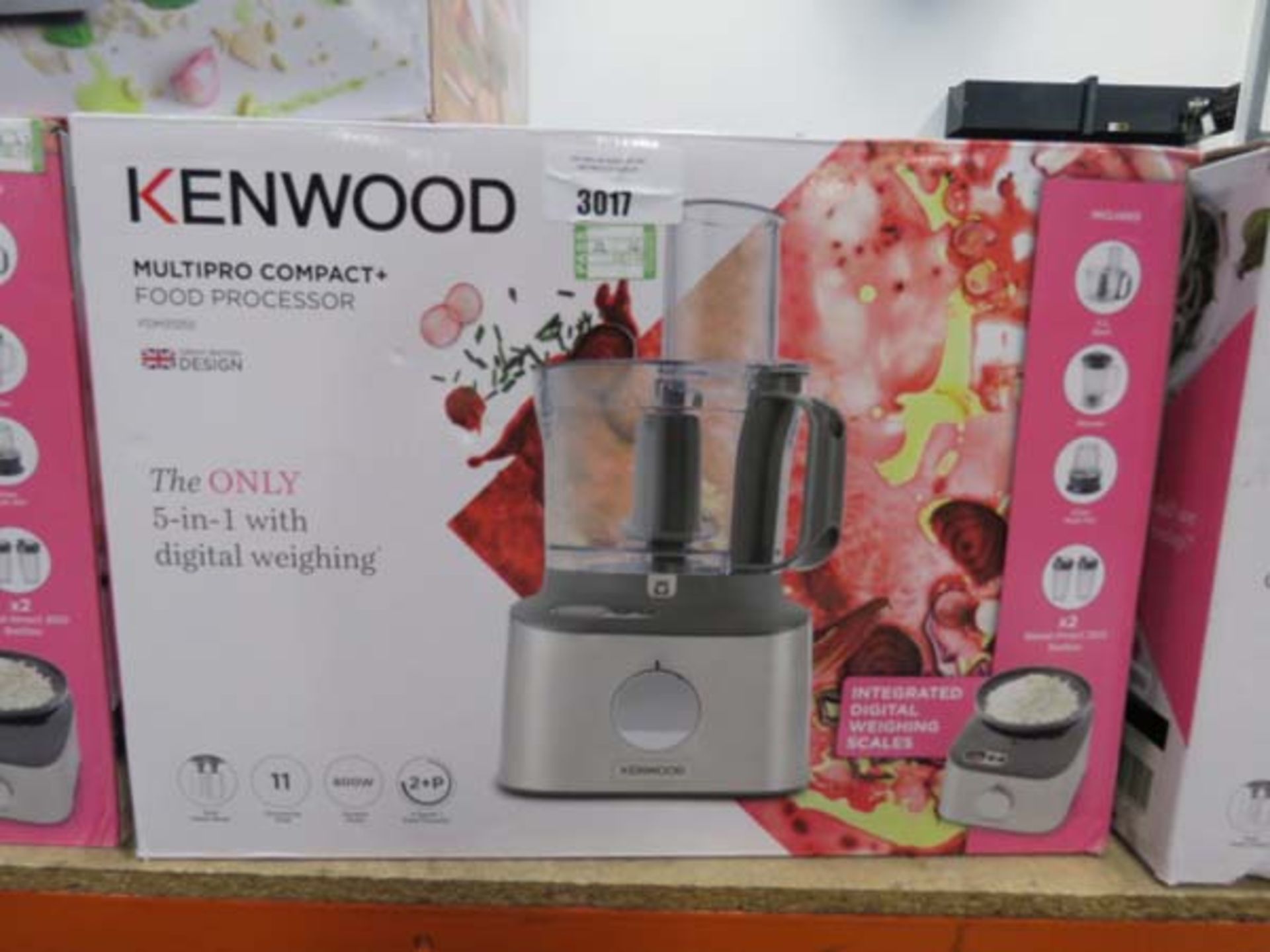 Boxed Kenwood MultiPro compact plus food processor