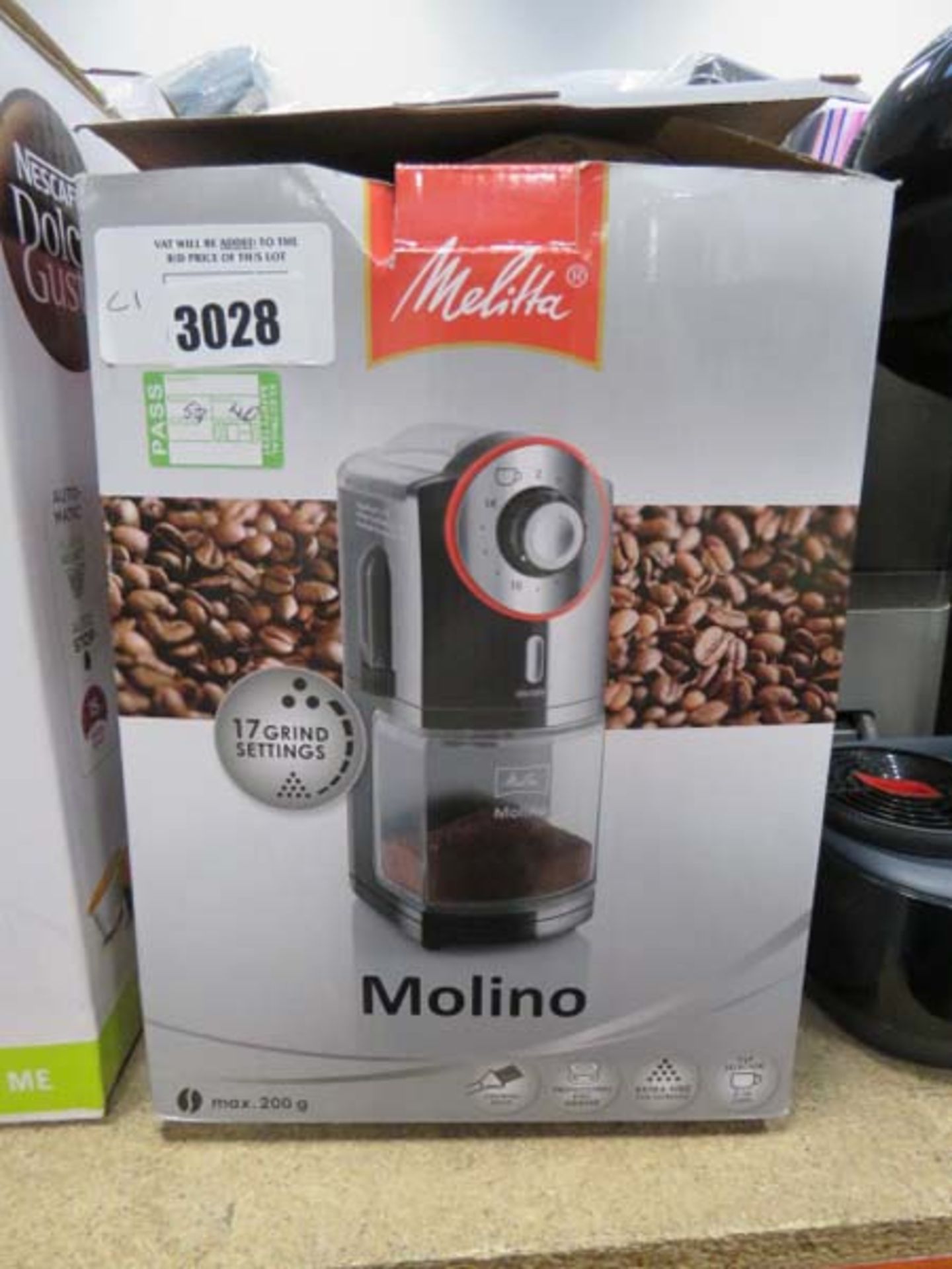 Melitta electrical coffee grinder