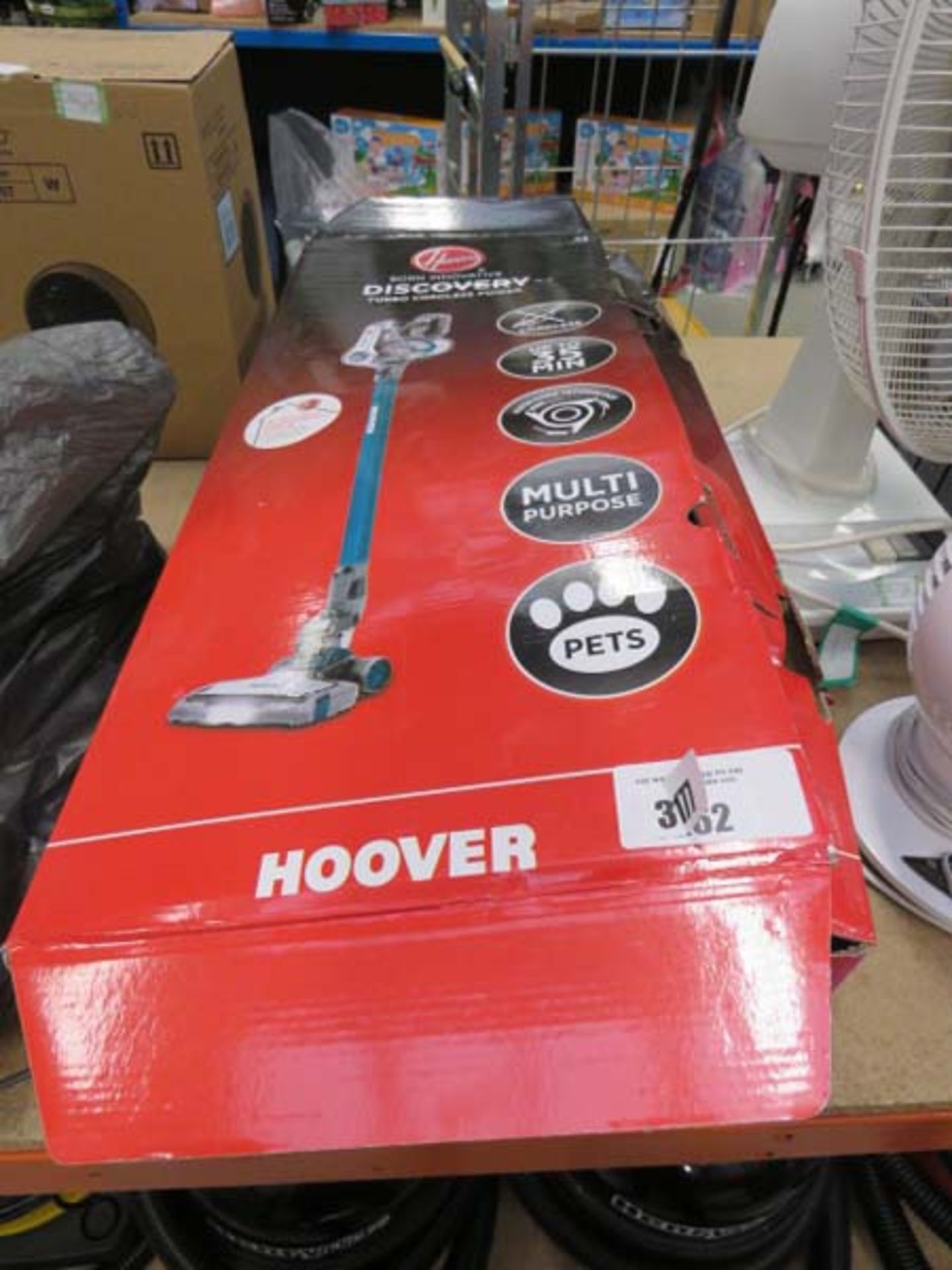 3262 Hoover Discovery turbo cordless vacuum cleaner