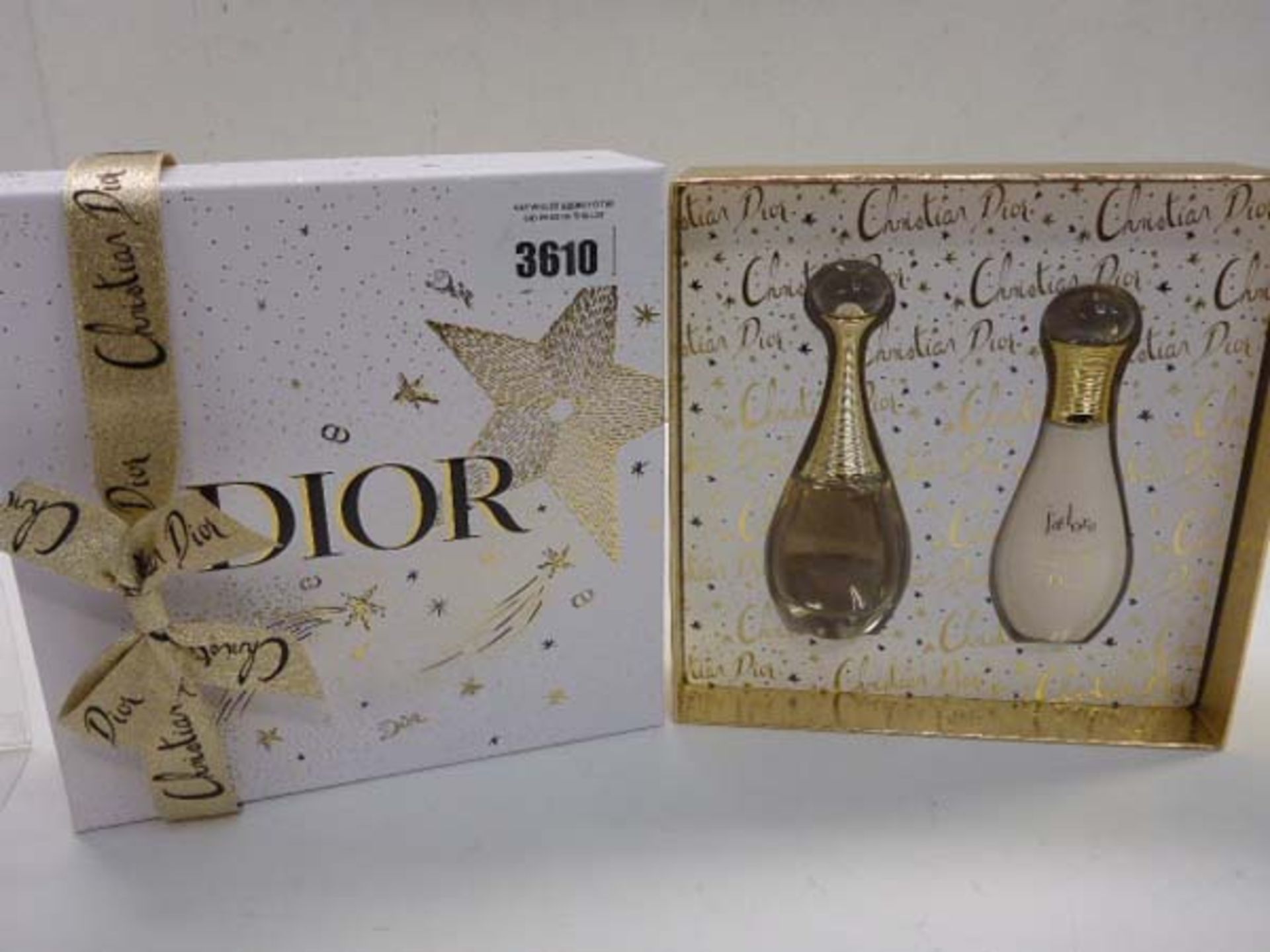 Dior J'ador gift box set 50ml eau de parfum & 75ml body milk