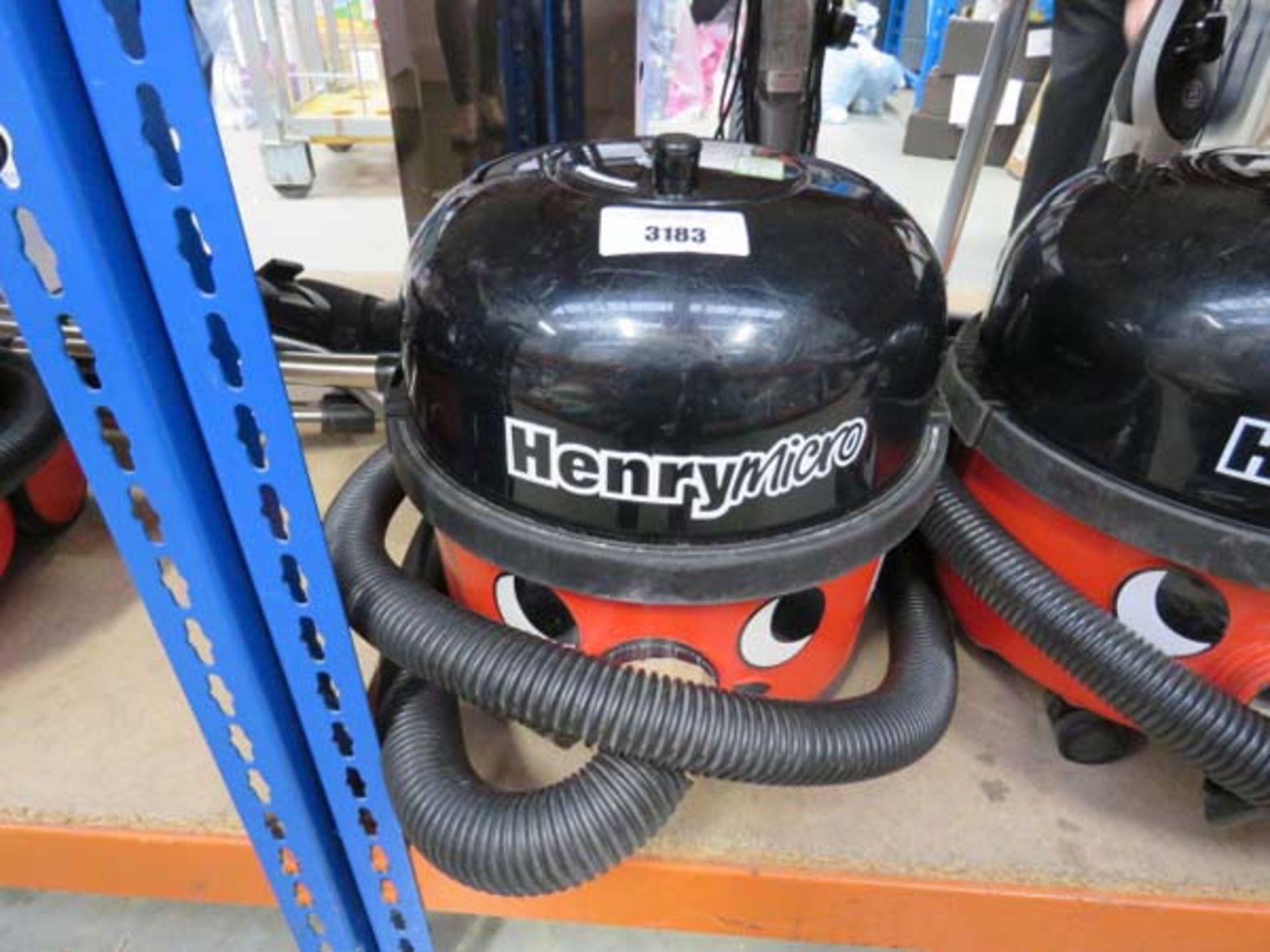 (9) Henry micro vacuum cleaner with pole