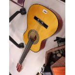 Small acoustic guitar