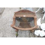 Cast iron decorative fire grate