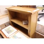 (11) Light oak dresser top