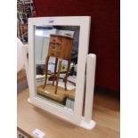 (2042) Modern white free standing dressing mirror