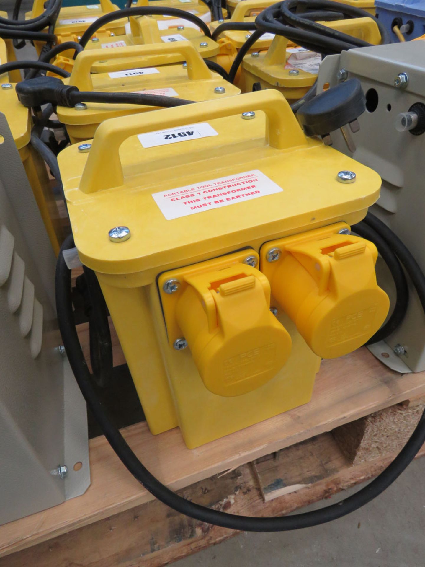 Yellow 110v transformer