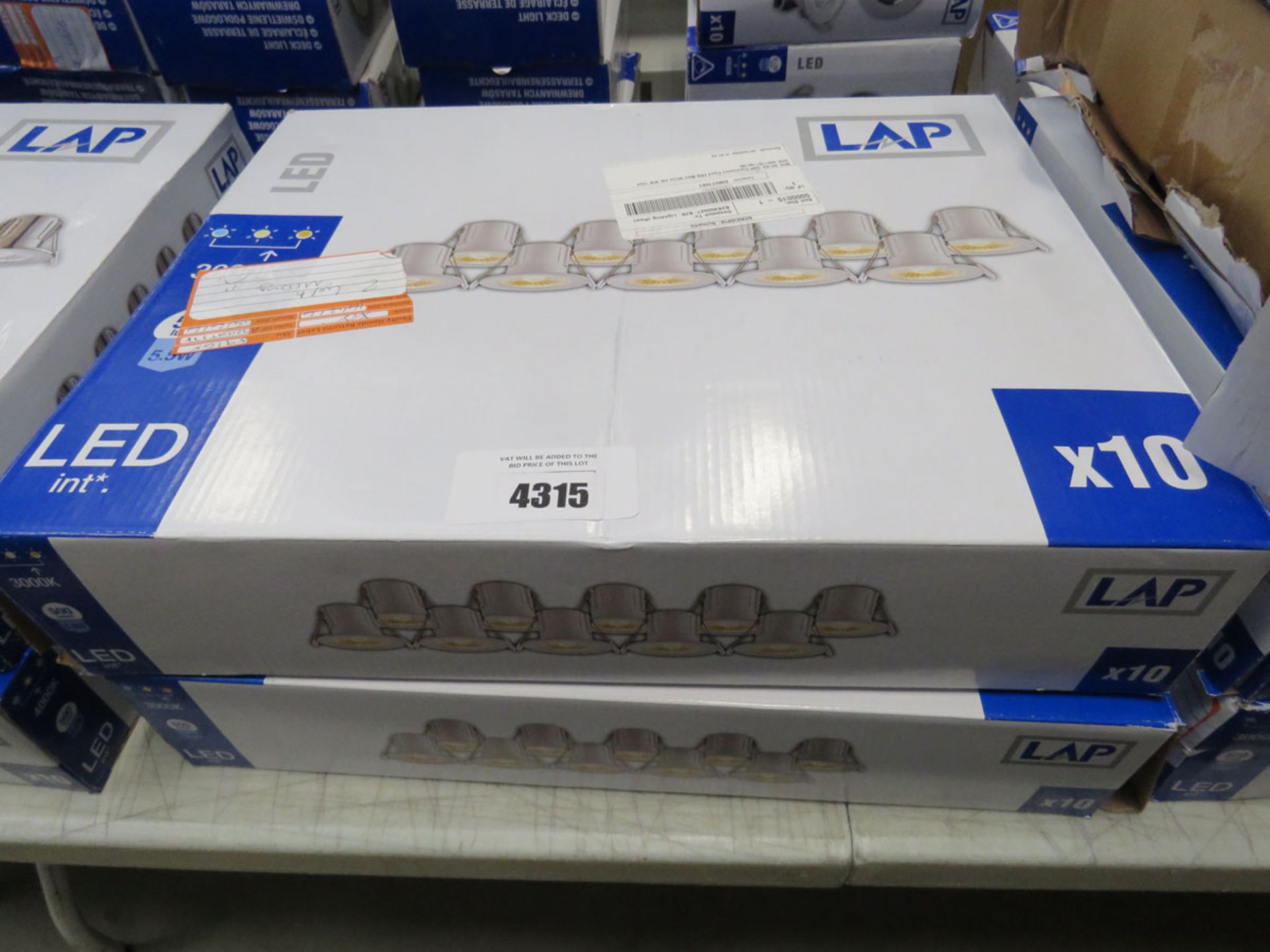 2 boxes of LAP LED down lights