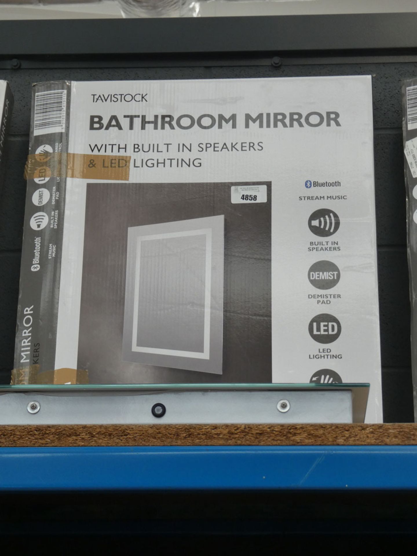 Boxed Tavistock illuminated bathroom mirror - Image 2 of 2