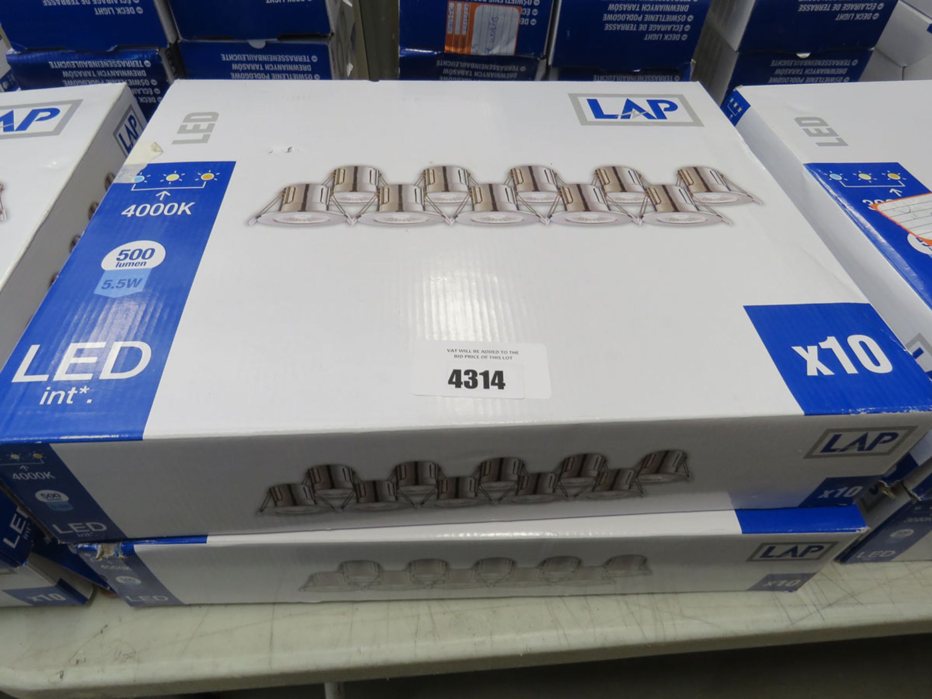 2 boxes of LAP LED down lights