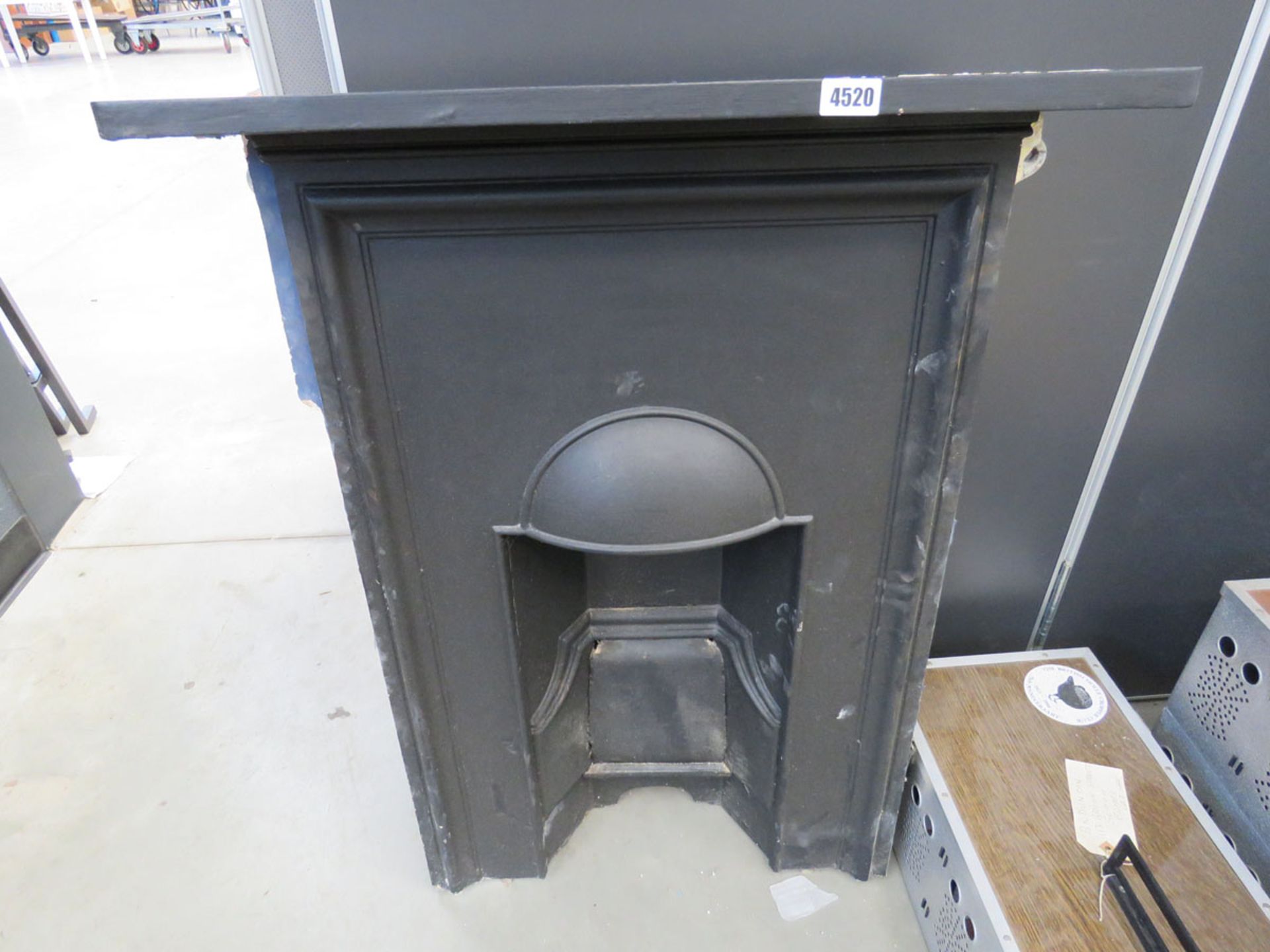 Small cast iron fire place