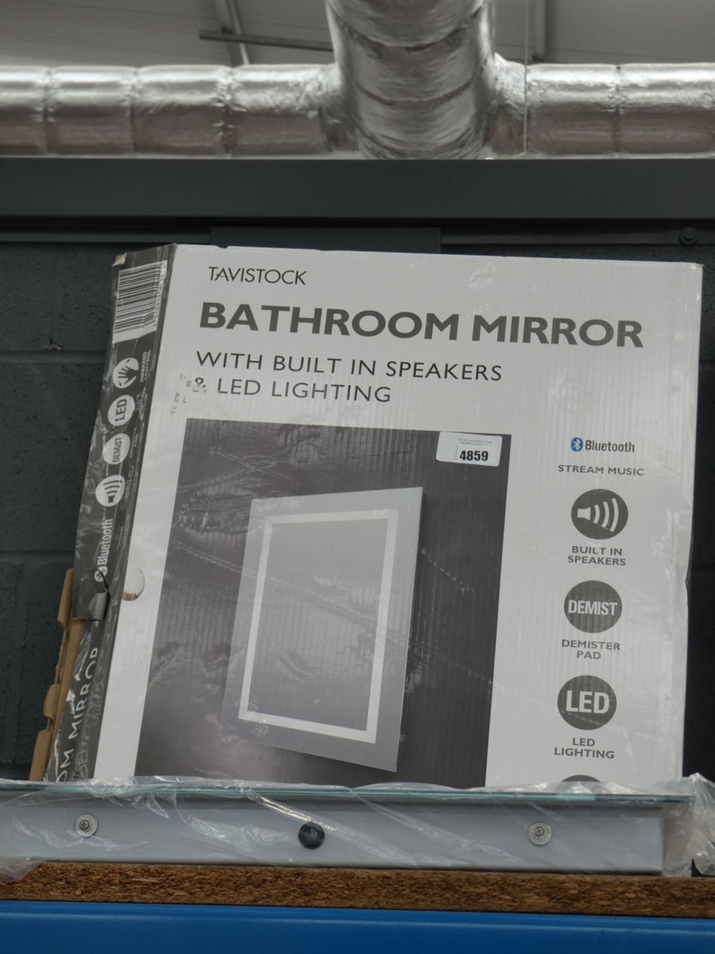 Boxed Tavistock illuminated bathroom mirror - Image 2 of 2