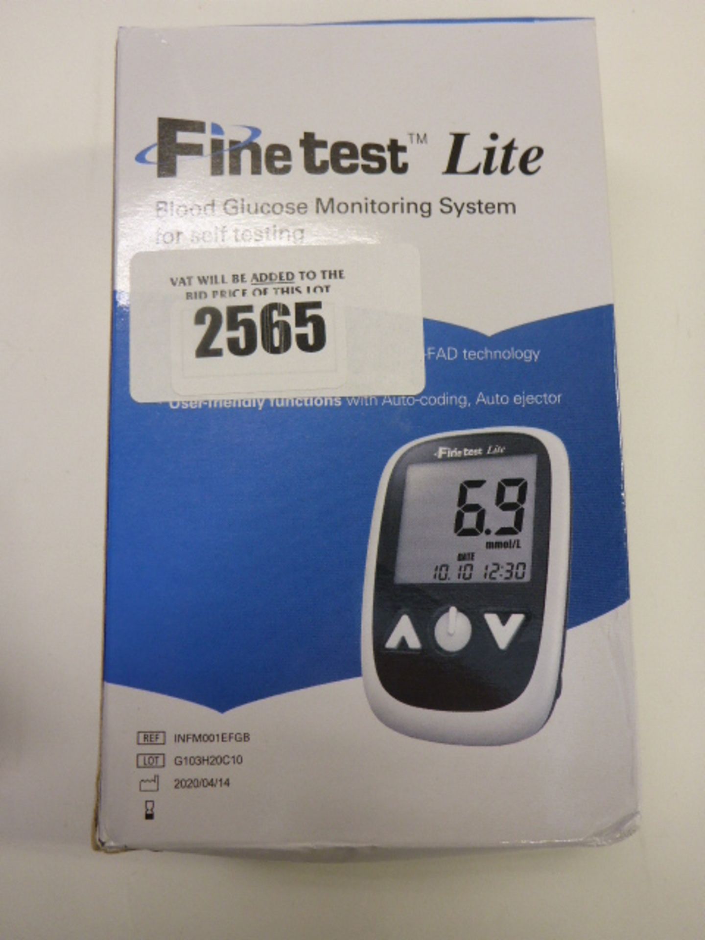 Fine Test Lite blood glucose monitor