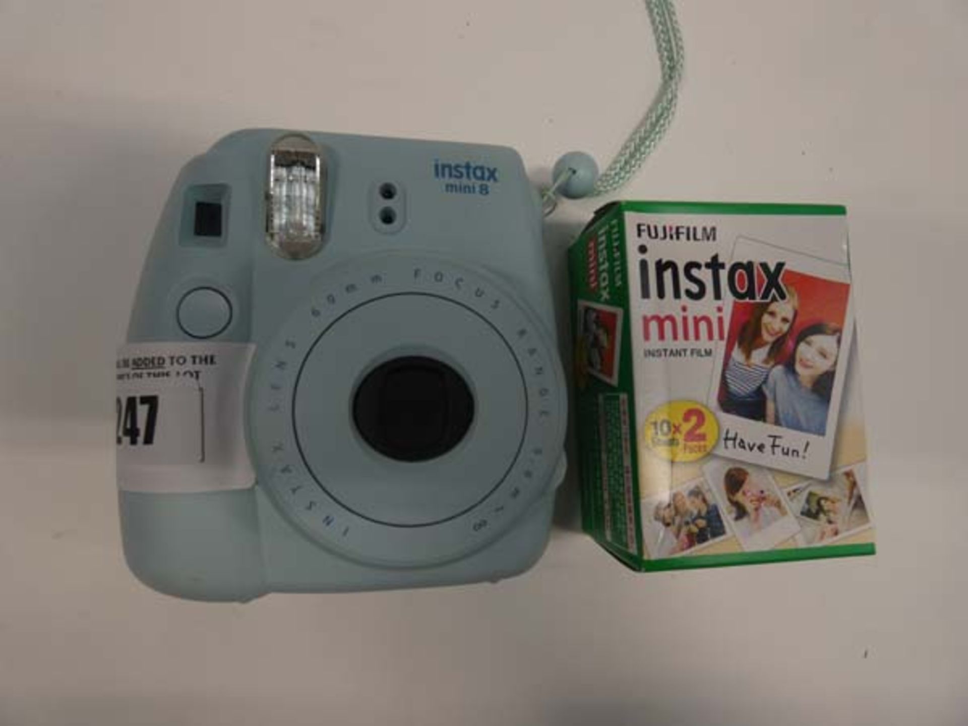 Instax Mini 8 instant camera with Instax Mini film