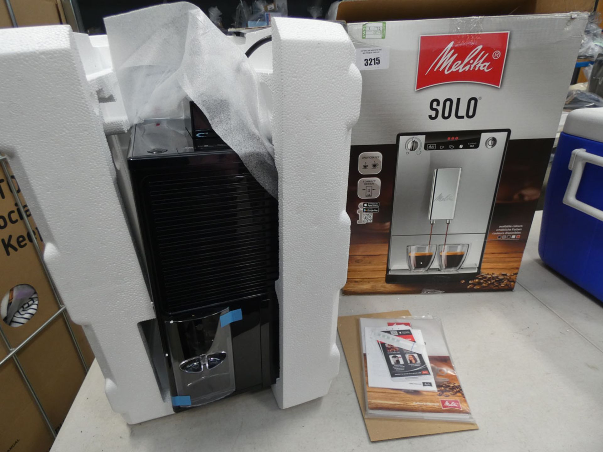 (TN72) Boxed De'Longhi Miletta Solo coffee machine