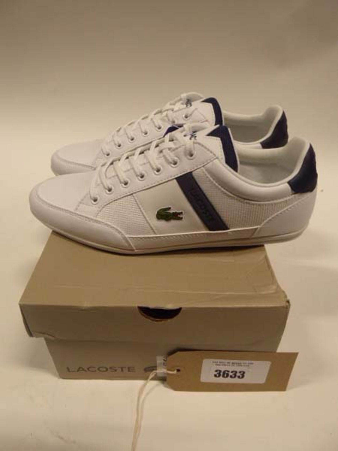 Lacoste trainers size 8