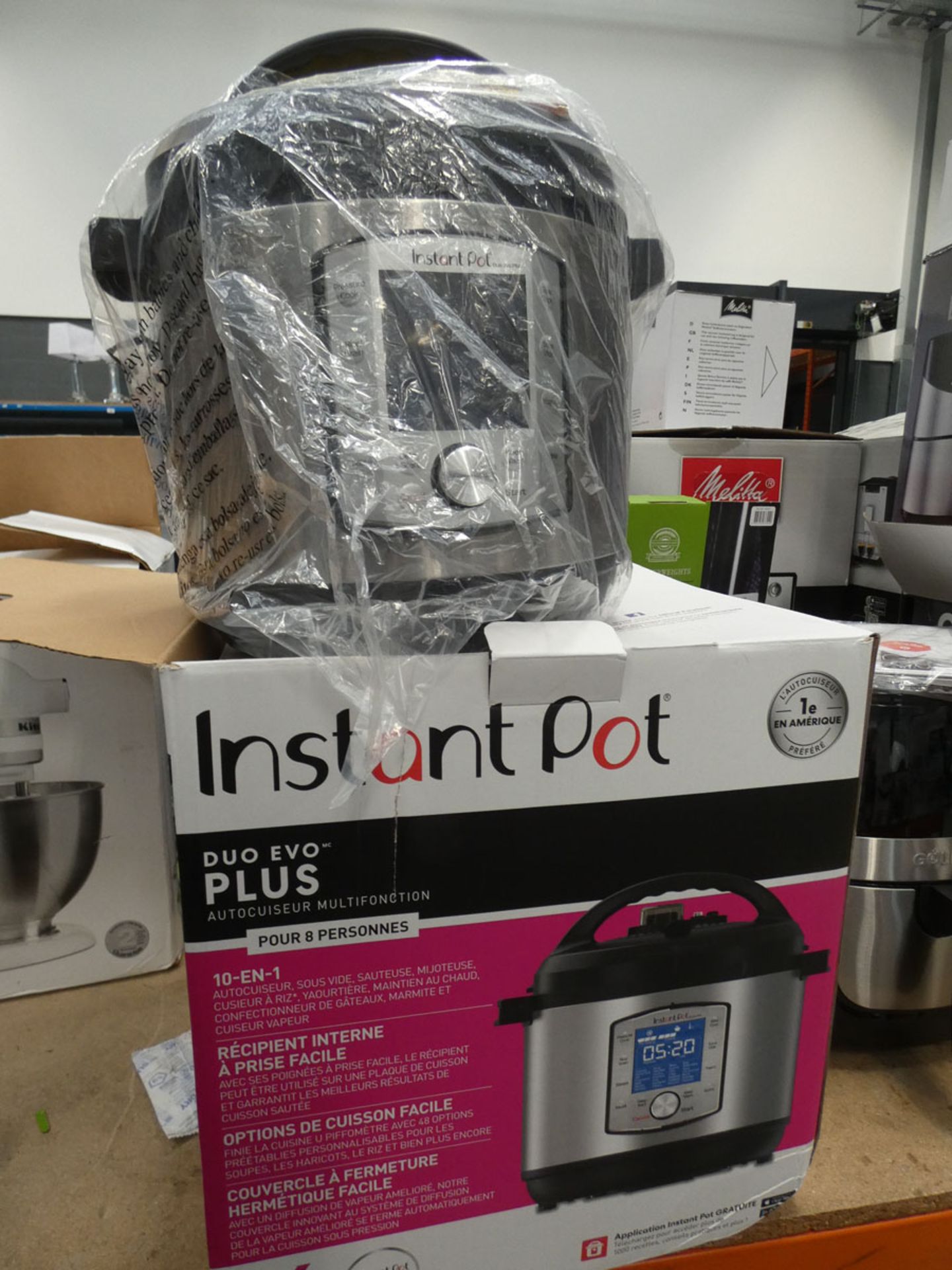 3045 - Boxed Instant Pot multi use pressure cooker plus