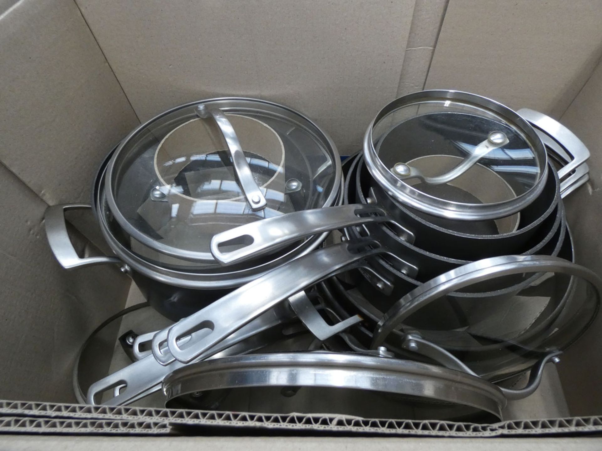 3141 - Boxed Kirkland aluminium cookware set - Image 2 of 2