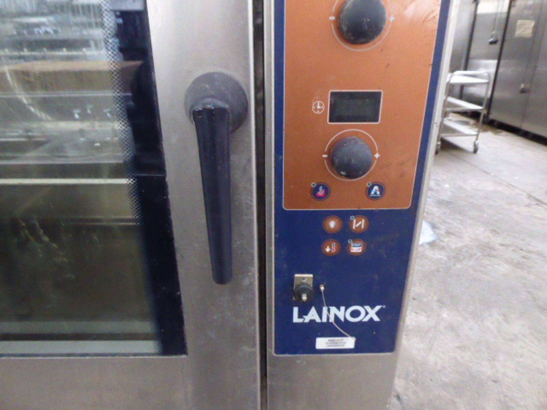 100cm Lainox type HMG101P 10 shelf combination oven on stand - Image 4 of 4