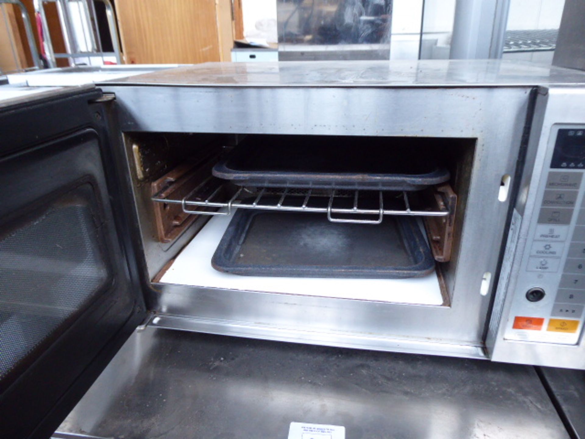 (TN9) 60cm Panasonic Combi microwave oven - Image 2 of 2