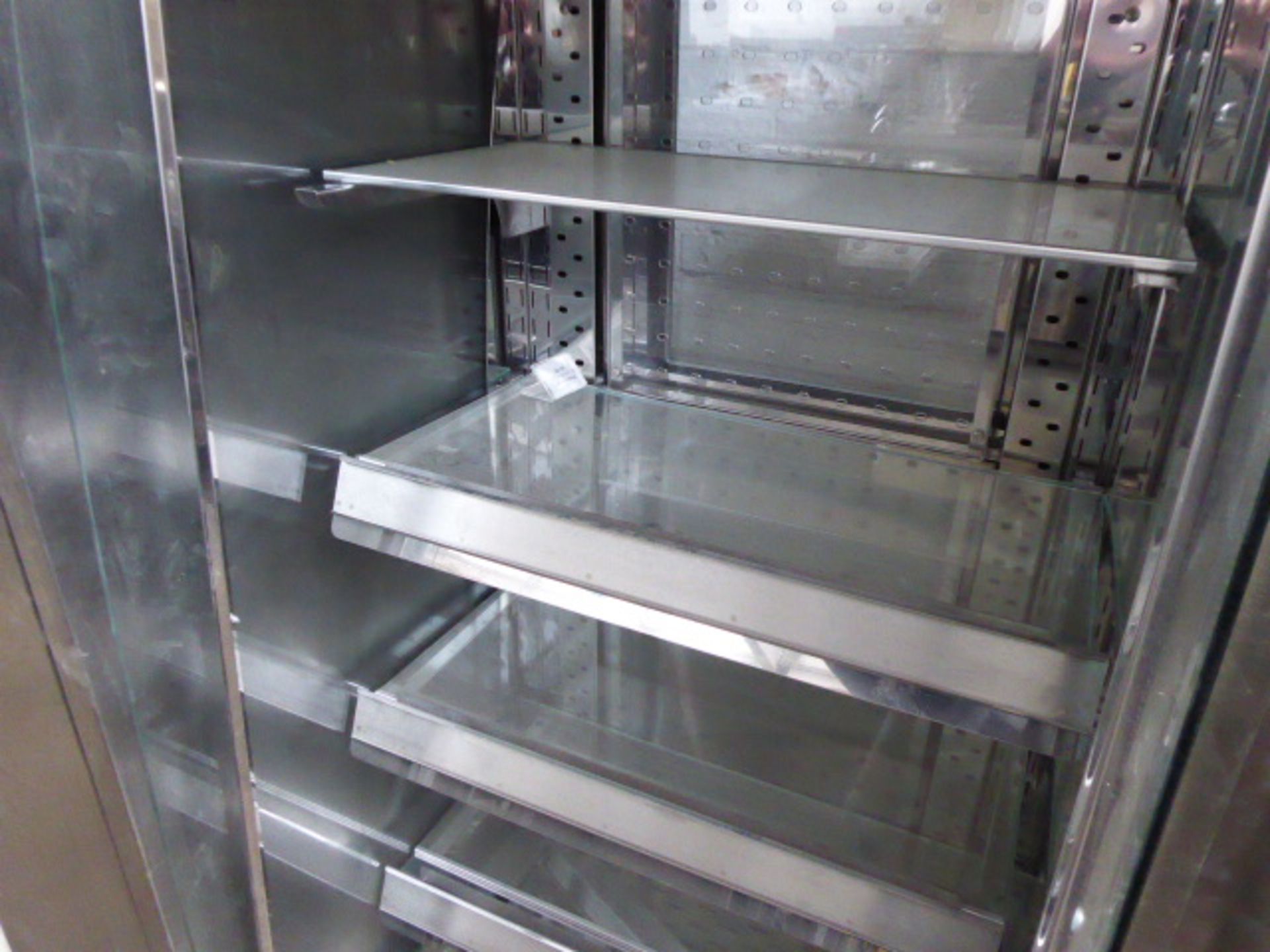 66cm Multi deck display cabinet with doors to rear and night curtain - Image 3 of 3