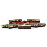 Eight Hornby Dublo OO gauge passenger coaches,