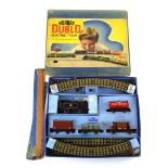 A Hornby Dublo OO gauge goods train set with tank loco, No.