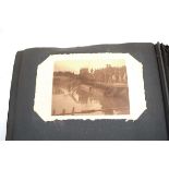 A photograph album mainly relating to the First World War including infantry, horse-drawn supplies,