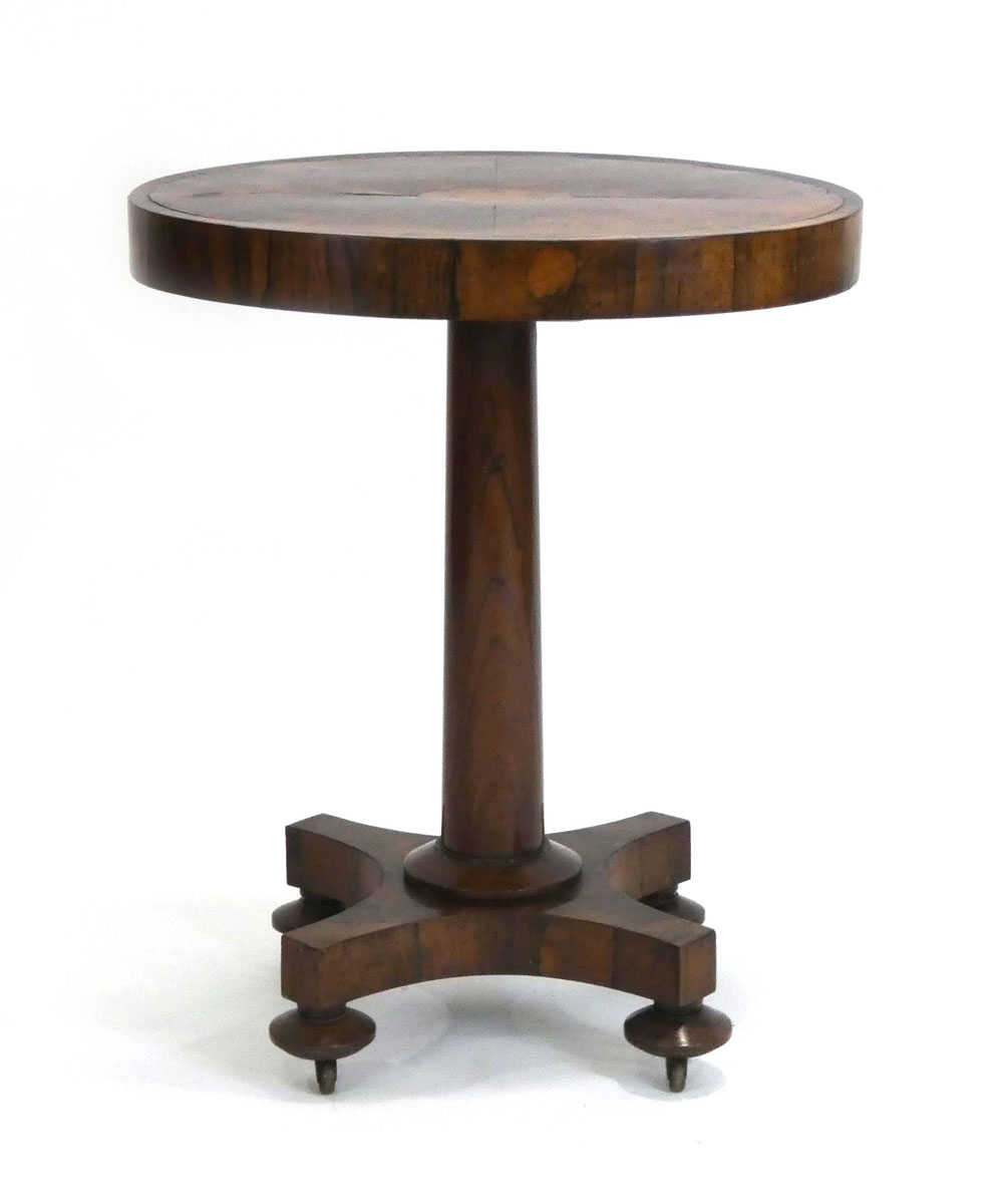 An early 19th century occasional table,