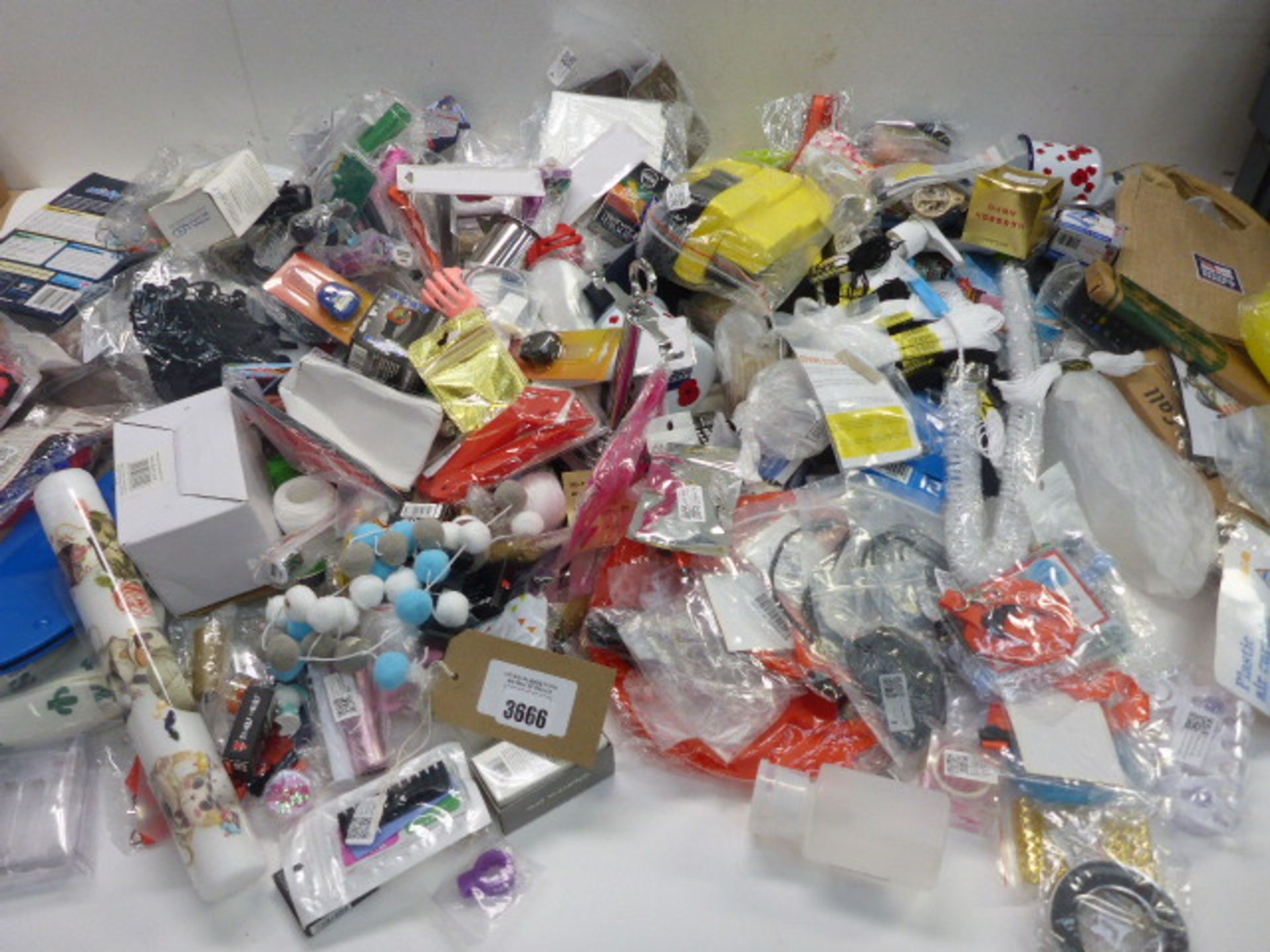 Large bag of assorted household sundries