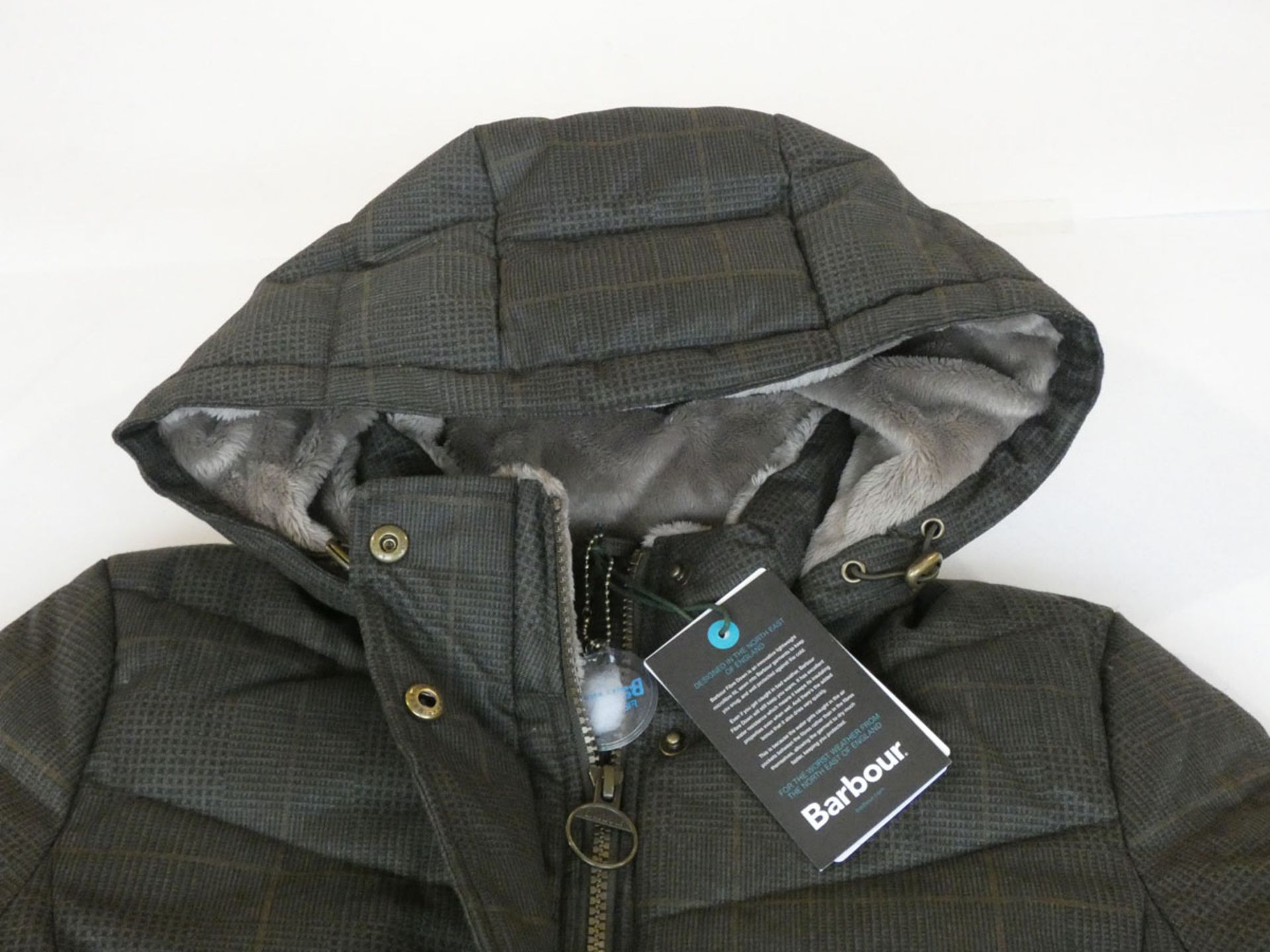 Barbour ladies kingston quilted jacket size 10 - Image 2 of 2