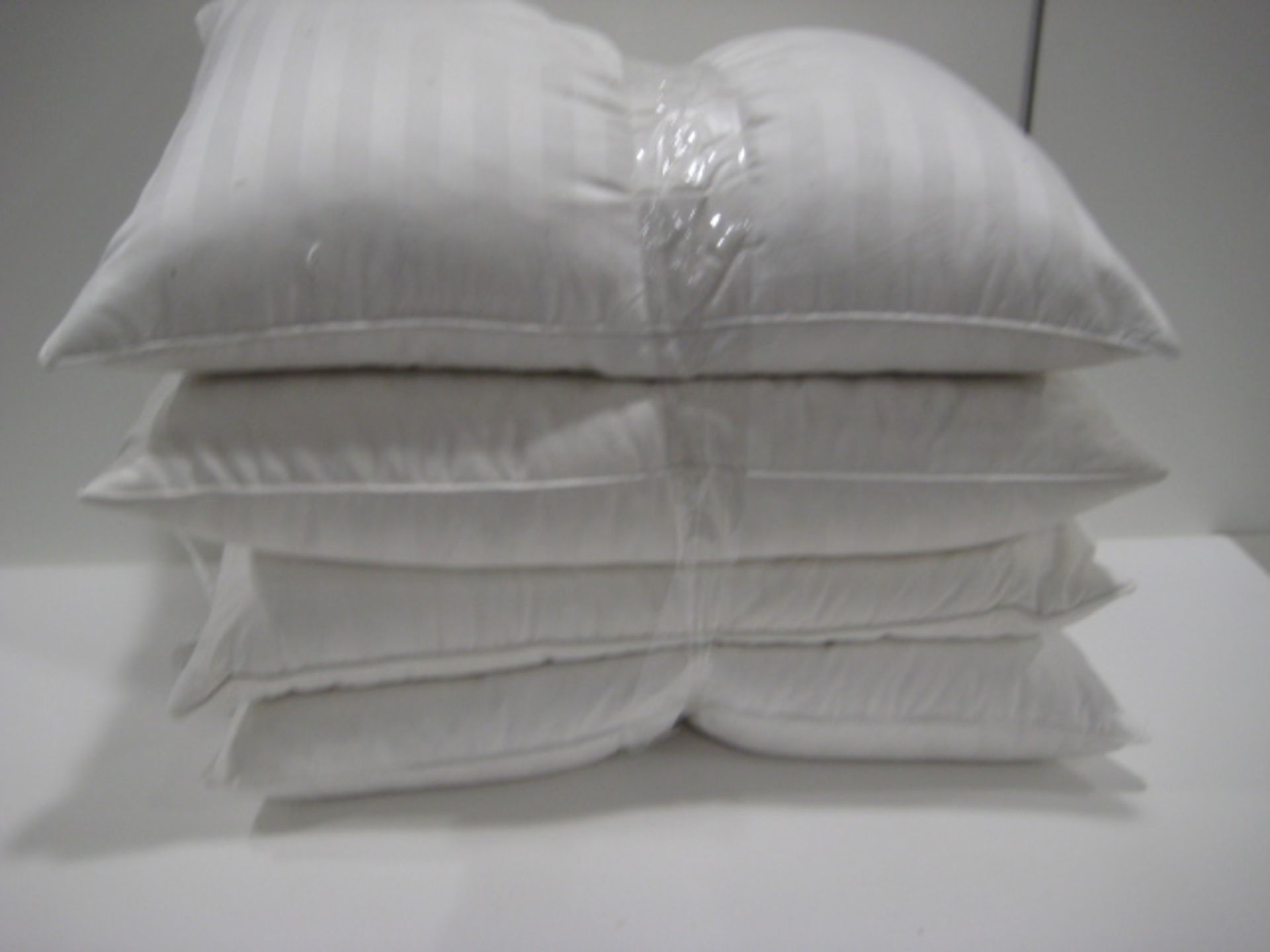 4 unbagged pillows