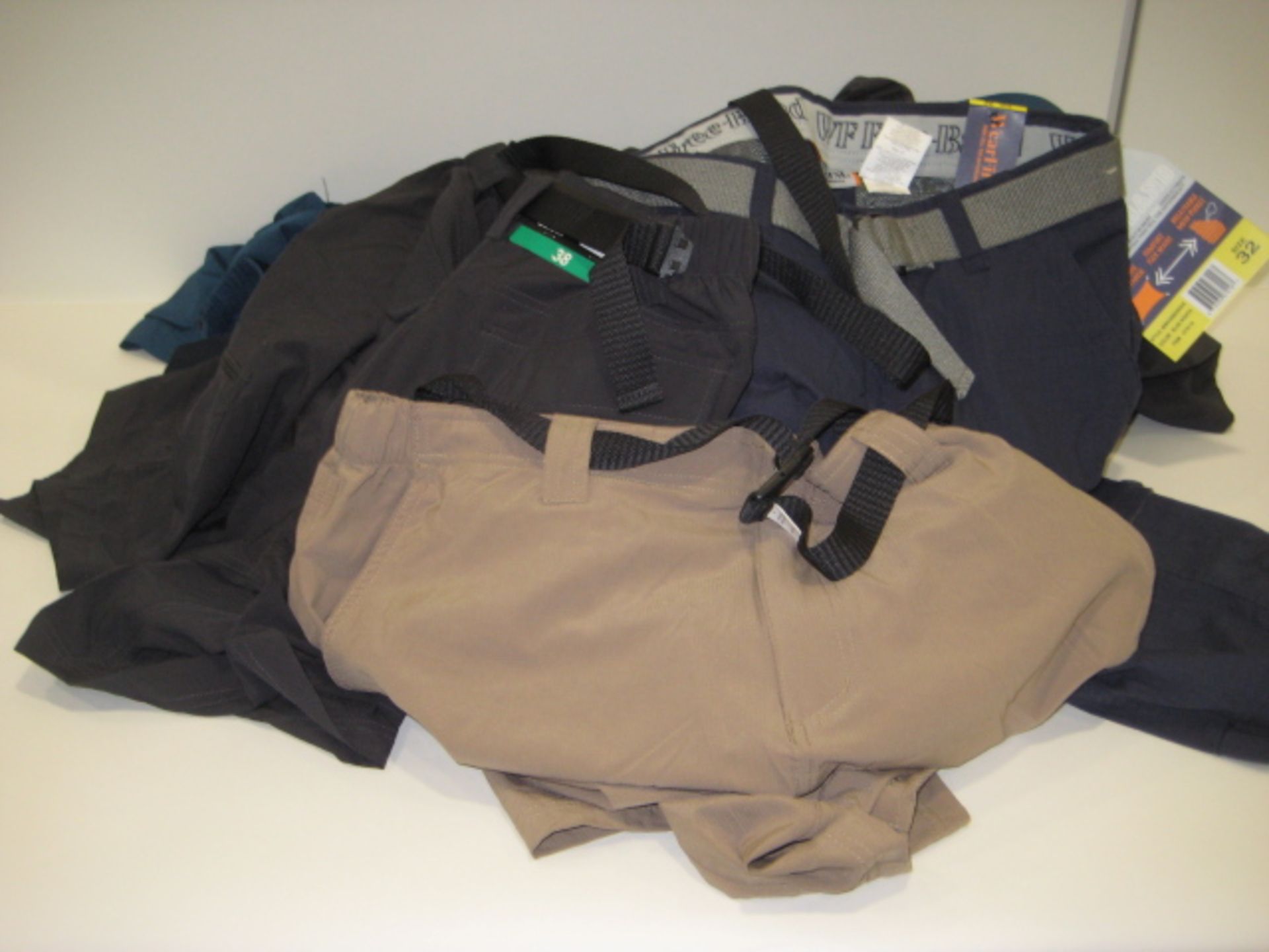 Bag containing gents shorts, trousers and jeans by Wear First, Jerry, etc in various sizes,