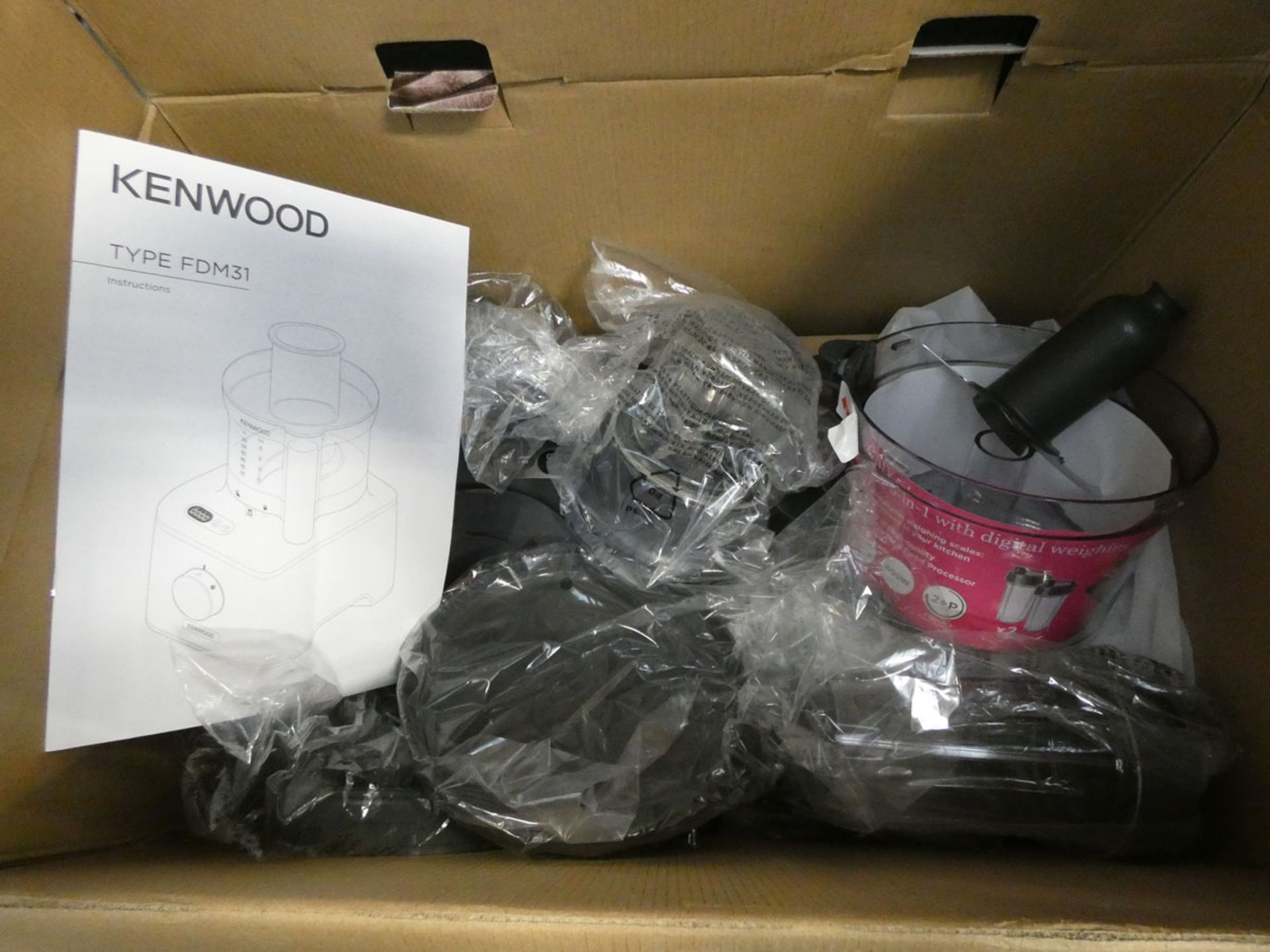 (44) Boxed Kenwood Multi Pro Compact Plus food processor - Image 2 of 2
