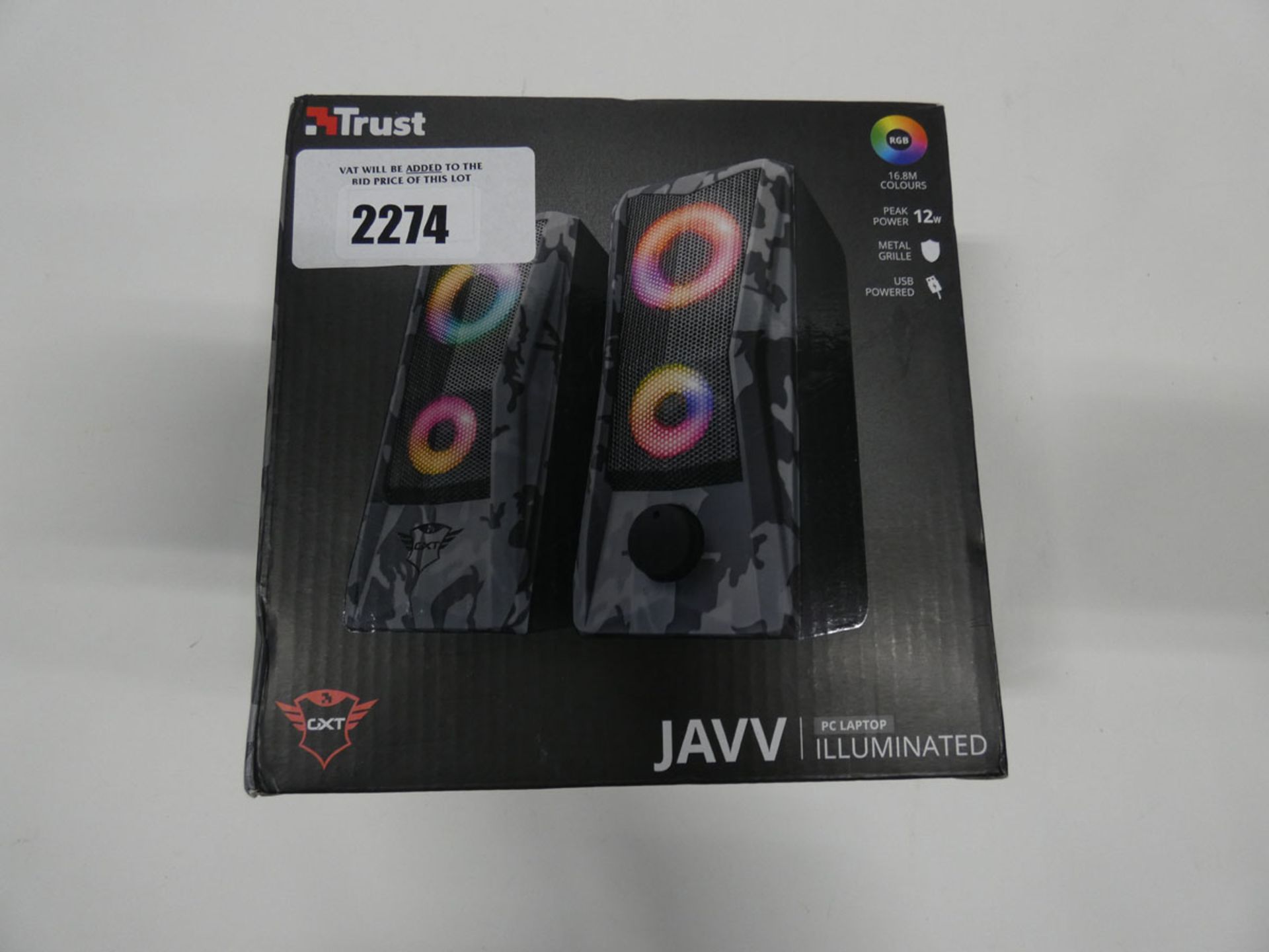 Trust Javv Illuminated speakers