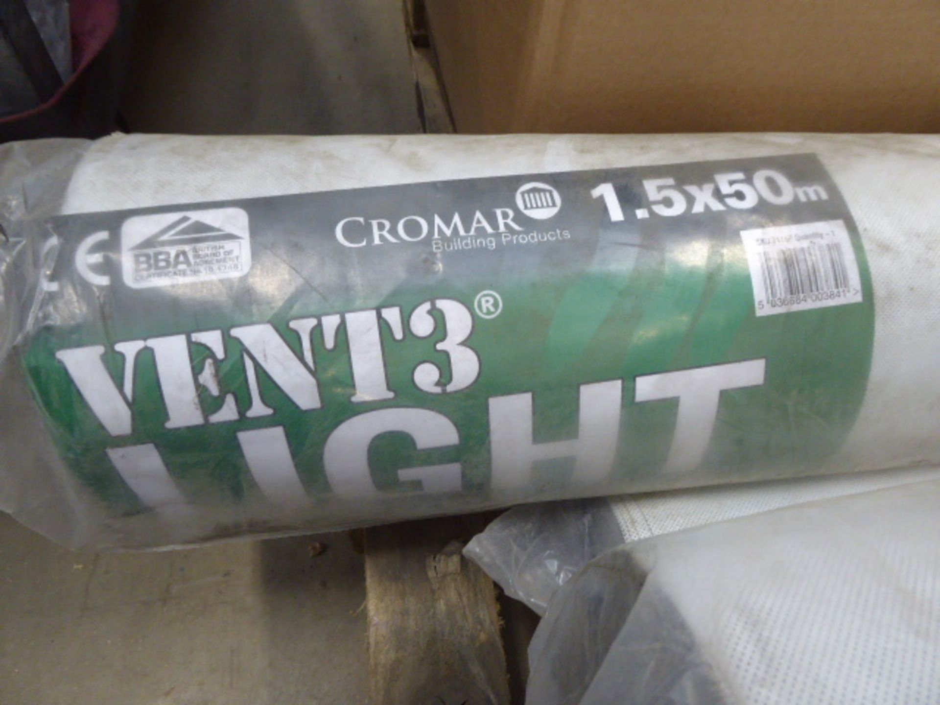 A pallet containing approx. 11 rolls of Vent 3 Light premium performance breathable membrane - Image 2 of 2