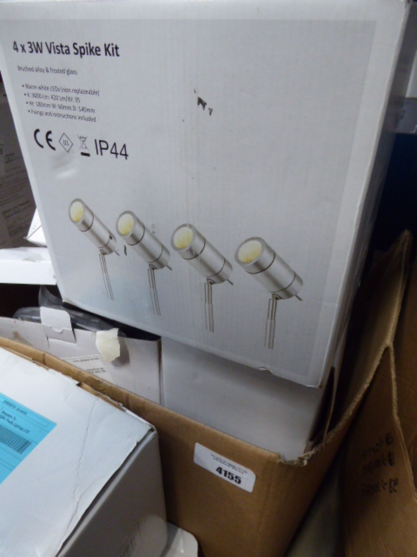 Large box of Vista spike kit lights
