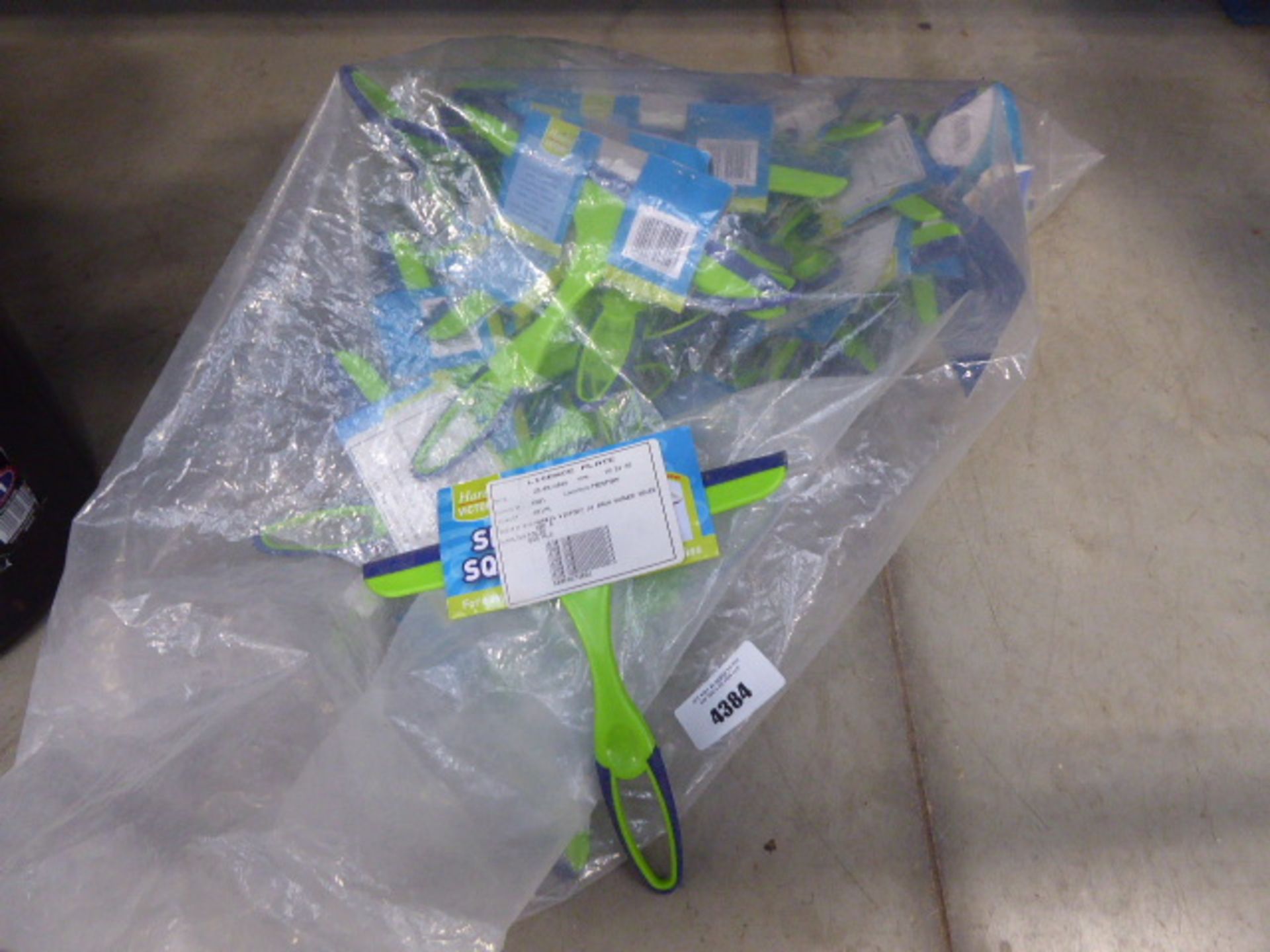 Bag of 12'' shower squeegees