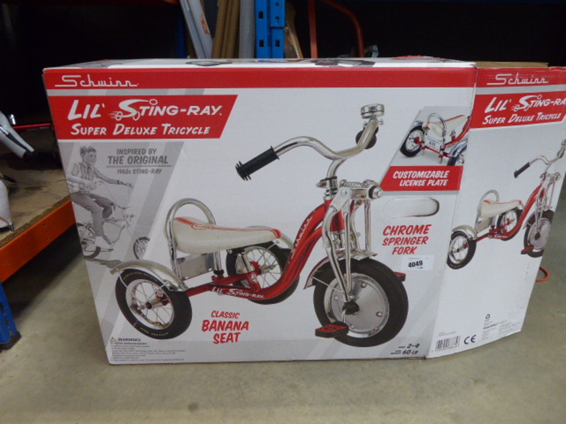 (4032) Boxed Schwinn trike