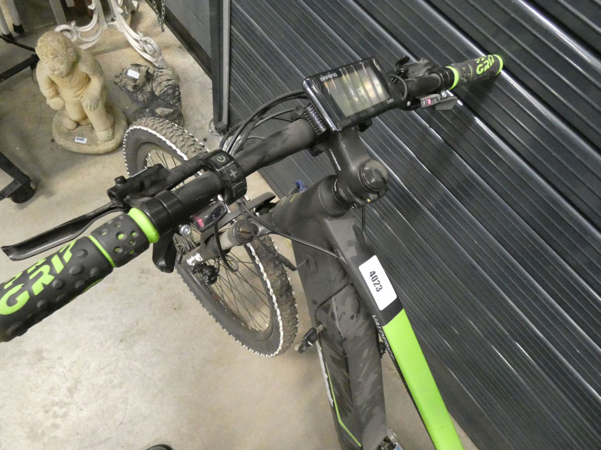 Lombardo Evolution gents green and black electric mountain bike with battery, no charger - Image 2 of 6